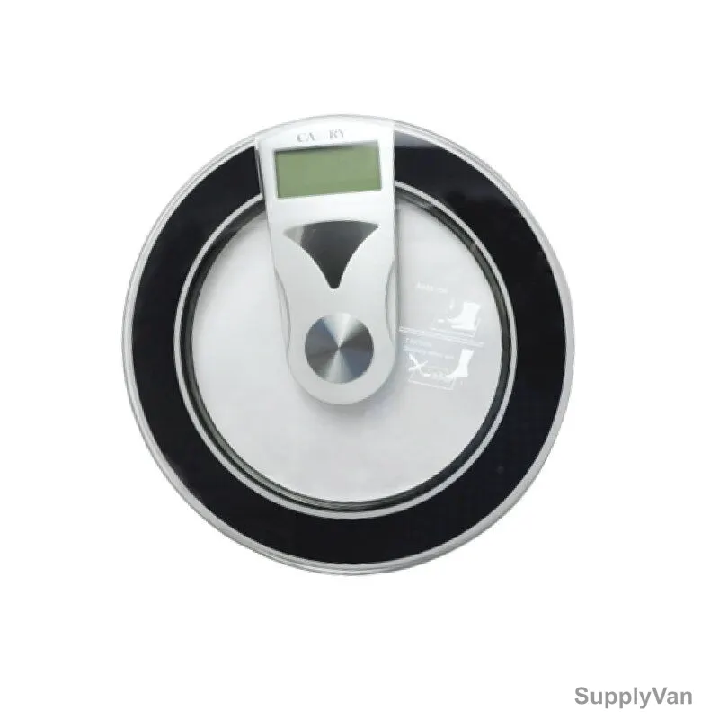 3W Weighing Scale W/ LED, 3W-9420H, Camry, Black and Silver — image 1