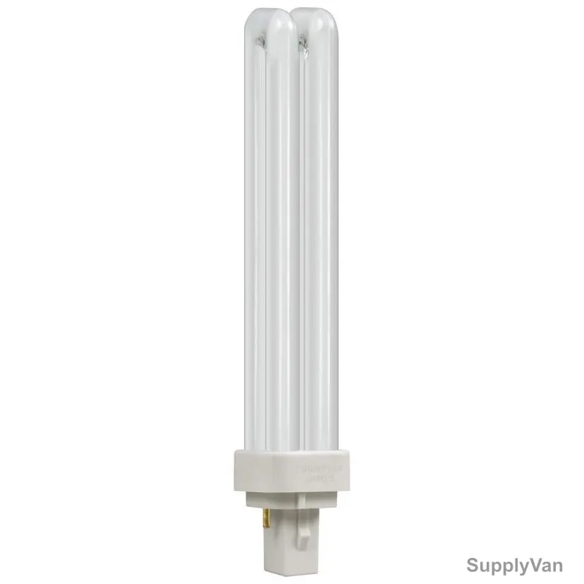 Osram Compact Fluorescent Lamp, Duluxstar, G24d-3, 26W, 3000K, Warm White