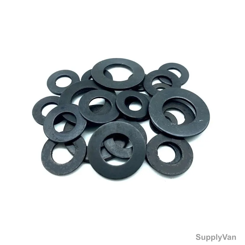 MS Black Washer, BRW1630, Mild Steel, M16 x 30MM, 17 Kg/Pack