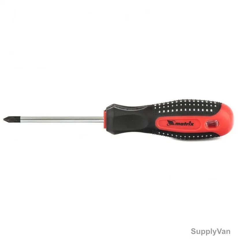 Mtx Fusion Phillips Screwdriver, 114409, PH1 Tip Size x 75MM Blade Length