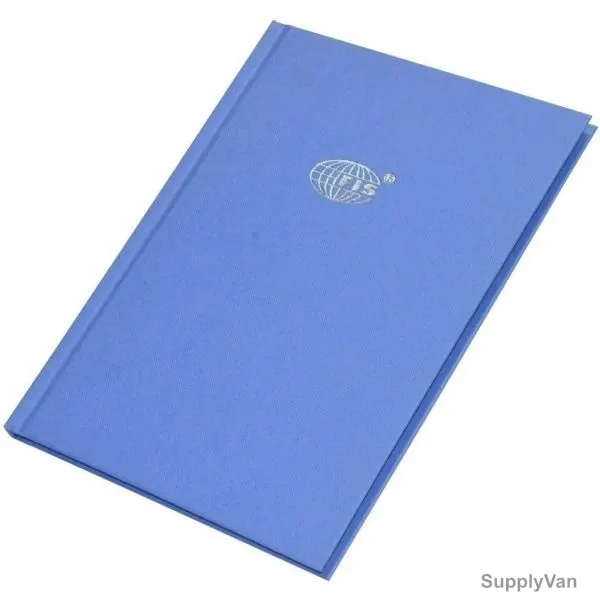 FIS Single Ruled Hard Cover 2 Quire Notebook, FSNBA52QJCBL, 148 x 210MM, 96 Pages, Blue