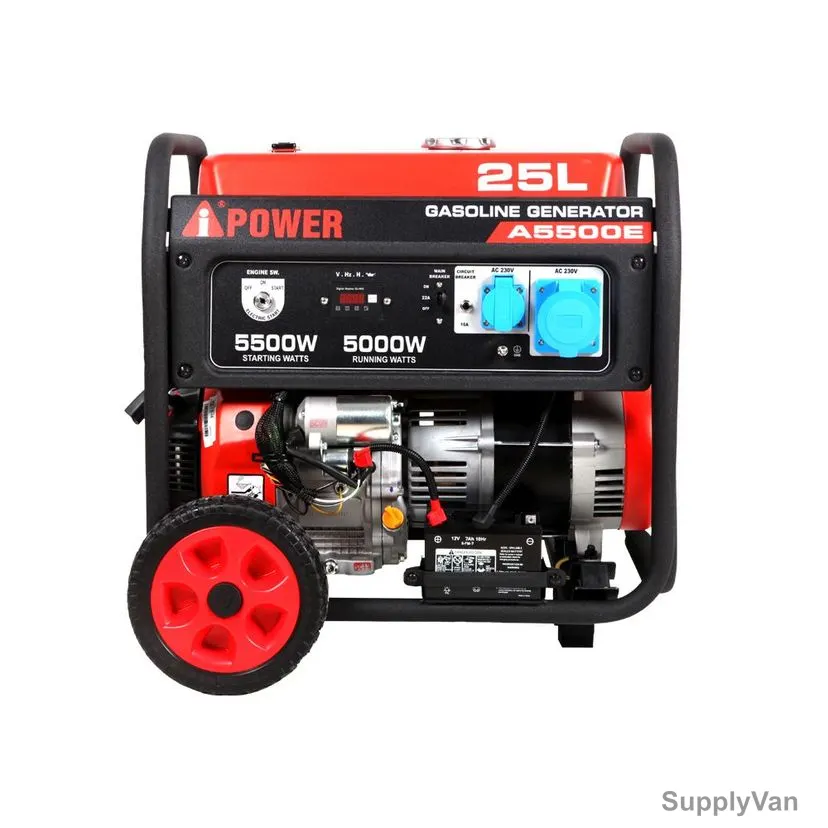 AiPower Gasoline Generator, A5500E, 5500W, 25 Ltrs, 322CC — image 1
