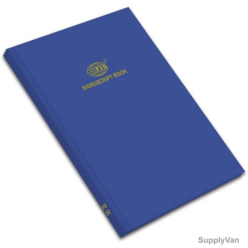 FIS Manuscript Book, FSMNA62Q, A6, 2Q, 96 Pages, Blue — image 1