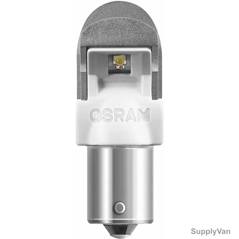 Osram LEDriving Retrofit LED Indicator Light, 7556CW-02B, BA15s, 12V, 2W, 2 Pcs/Pack — image 1