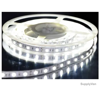 Syv Strip Light, CW LED, 14.4W, CoolWhite, White, 5 Mtrs