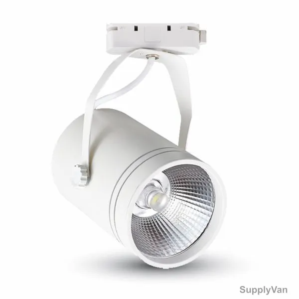 V-Tac LED Track Light, VT-4532-RD, COB, 30W, WarmWhite