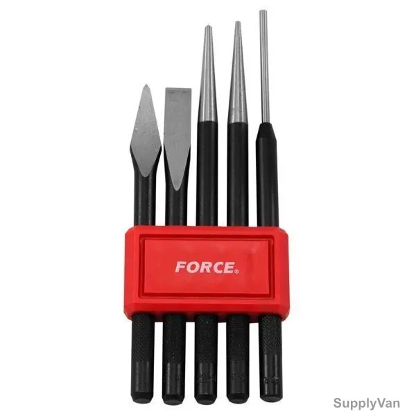 Force Punch And Chisel Set, 5054, 5PCS