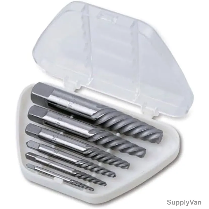 Beta Tapered Extractor For Broken Screws and Studs, 1430-S8, M3-M50, 8 Pcs/Set