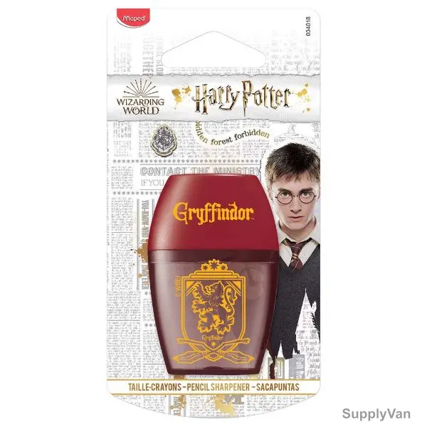Maped Shaker Harry Potter Pencil Sharpener, MD-034018, 1 Hole, Brown