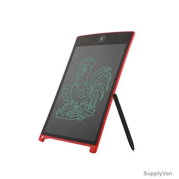 Portable LCD Writing Pad, HSP85, 8.5 Inch, 75mAh, 3V, Black/Red