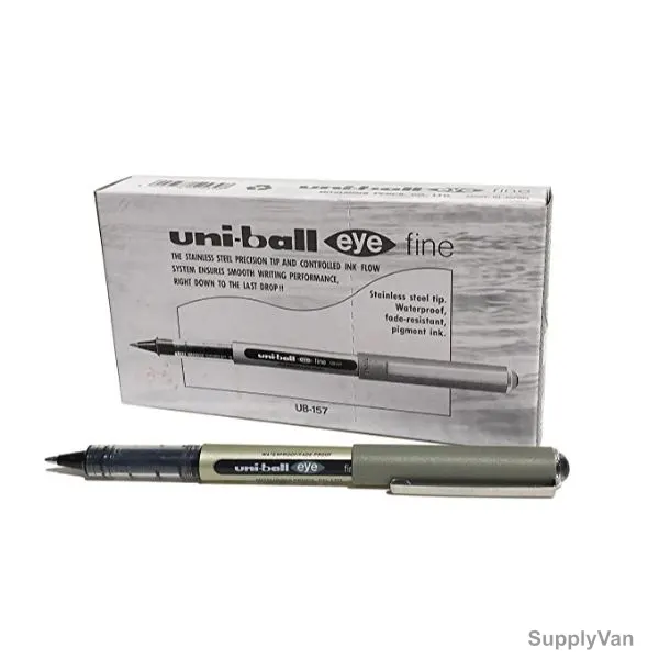 Uni-Ball Ball Point Pen, UB157-10D, Eye, 0.7MM Tip, Assorted Colors, 120 Pcs/Set