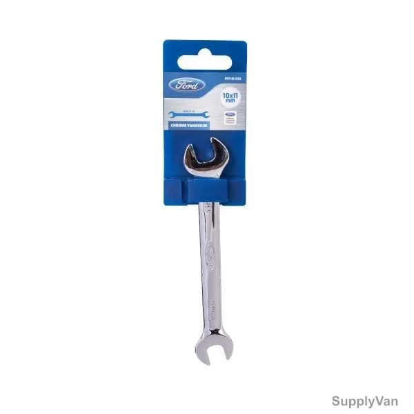 Ford Double Open Spanner, FHT-EI-028, 10 X 11MM, Silver
