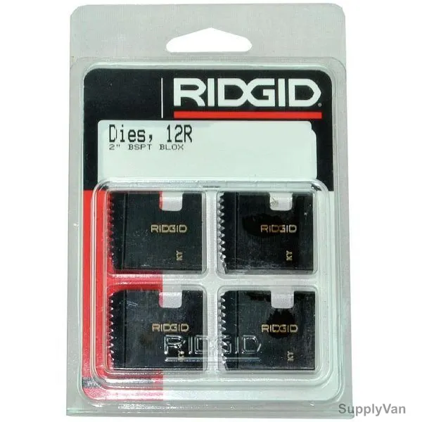 Ridgid Pipe Thread Die Set, 45888, BSPT, 2 Inch