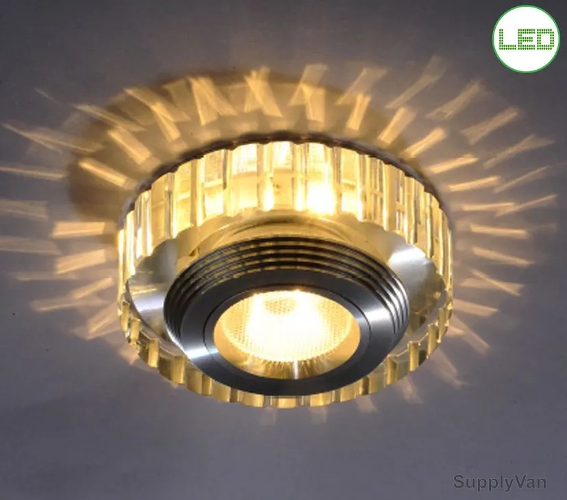 Syv Indoor SpotLight, Atlas LED, 1W, WarmWhite, Gold
