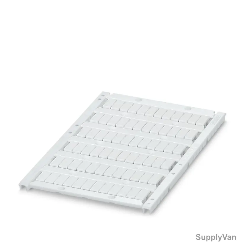 Phoenix Contact UCT-TM-5 Terminal Block Marker, 0828734, 1 to 72 Marking, 5.2MM Pitch — image 1