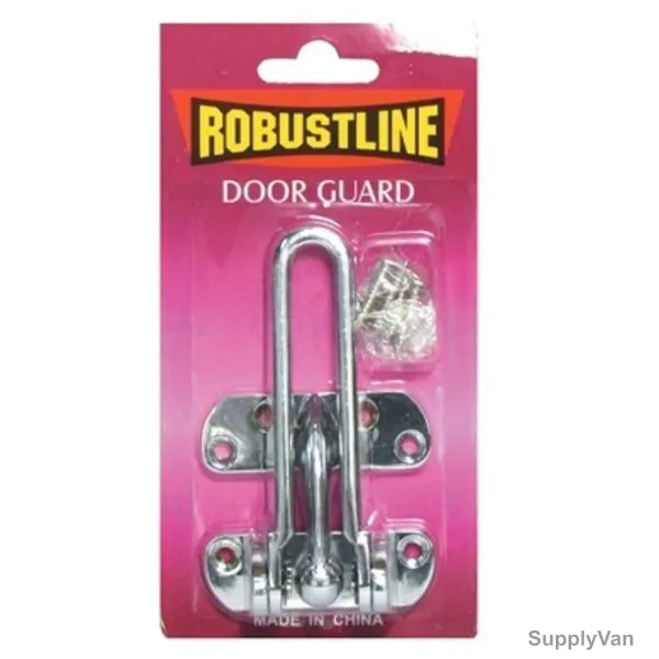 Robustline Door Guard, DG-06C-CP, Zinc Alloy, Mirror