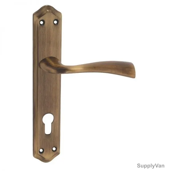 Ozcanlar Door Handle, DILA, Zinc, Screw Mount, 250MM