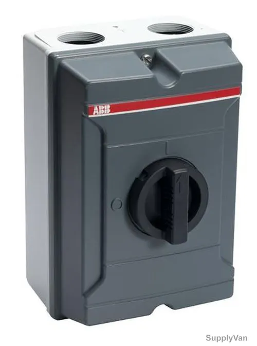 Abb Enclosed Switch Disconnector, KSE363TPN, 3P, 63A