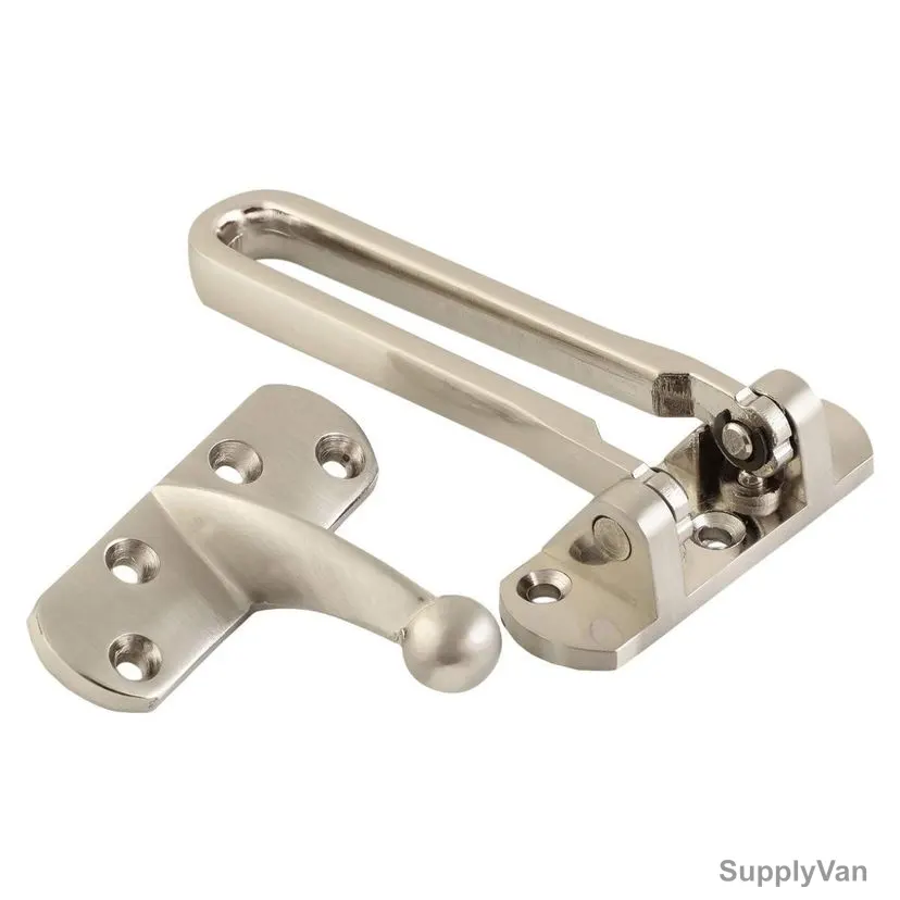 ACS Home Door Guard, 5061-SN, Zinc, Silver