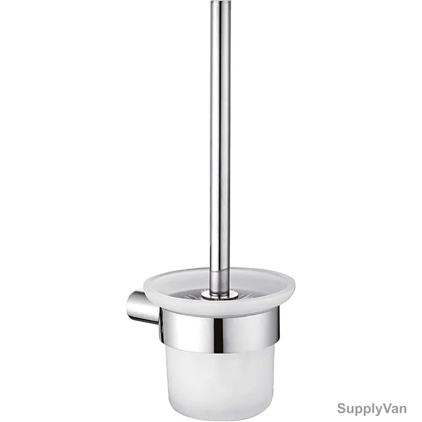 Bold Oliya-4 Toilet Brush Holder, BACSET1804804, Stainless Steel, Chrome Plated Finish