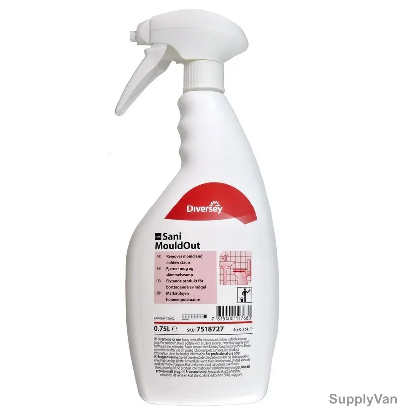 Diversey Taski Sani Mould and Mildew Remover, 100848256, 750ML, 6 Pcs/Pack — image 1