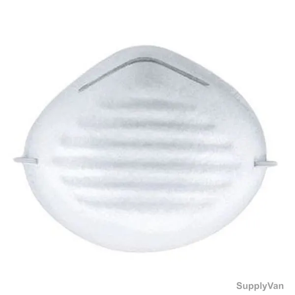Aves Non Toxic Dust Filter Mask, 2759FT01, Polypropylene, White, 50 Pcs/Pack — image 1