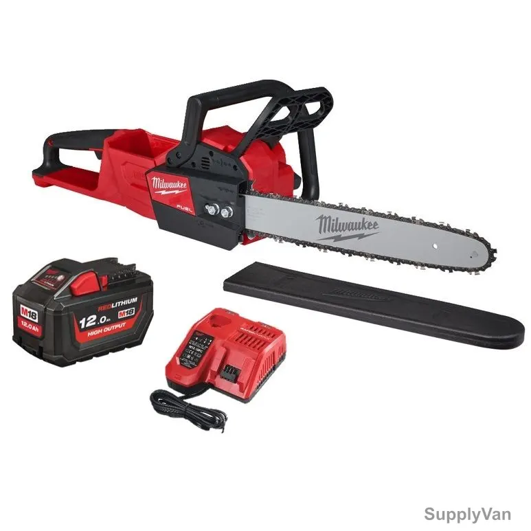 Milwaukee Fuel Cordless Chain Saw With Bar Kit, M18FCHS-121, 18V — image 1