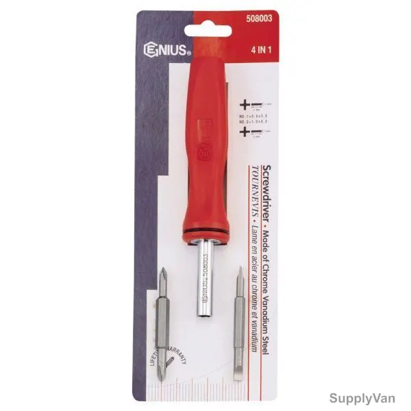 Genius 4 in 1 Screwdriver, 508003