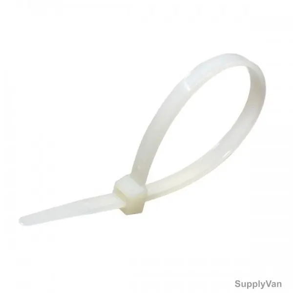 Beorol Cable Tie, VB4-8X400M, Nylon, 4.8 x 400MM, White, 50 Pcs/Pack
