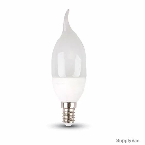 V-Tac LED Candle Bulb, VT-1855TP, SMD, 6W, WarmWhite