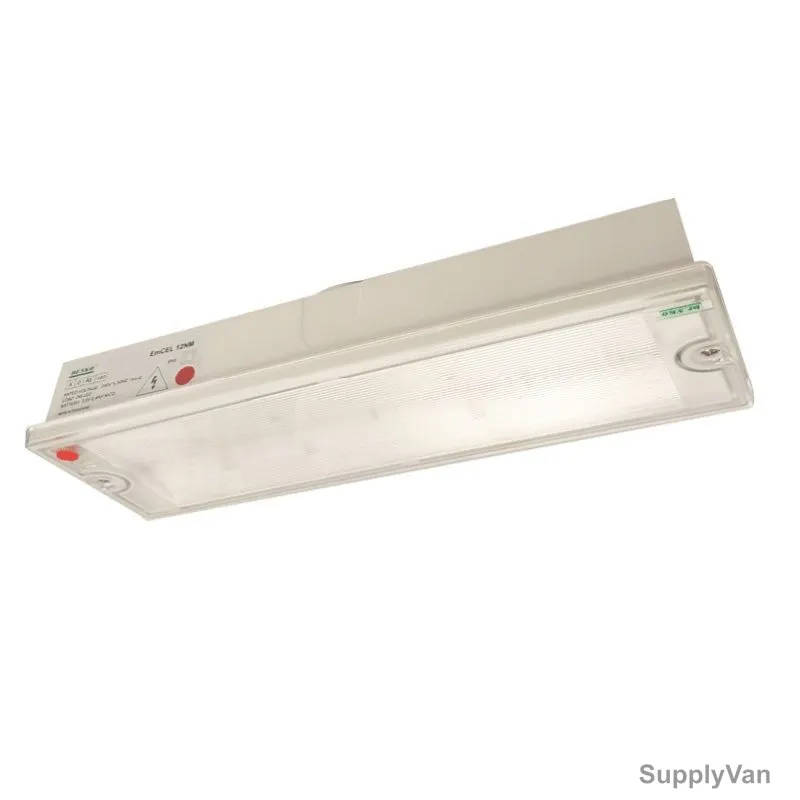 Denko Surface Mounted Emergency Light, EMCEL-12NM, LED, 2W, White