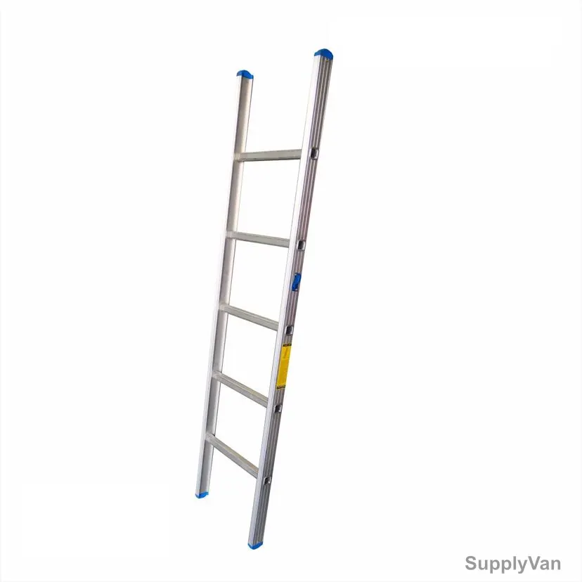 Topman Straight Ladder, STAL5, Aluminium, 5 Steps, 150 Kg Loading Capacity — image 1