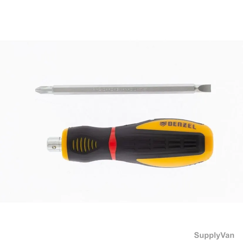 Denzel Quick-Change Screwdriver, 7711580, PH2 x SL1/4 Inch — image 1