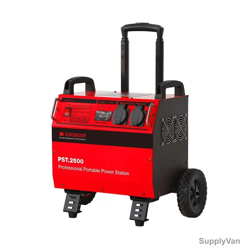 Euroboor Professional Portable Power Station, PST-2500, 3000W, 220V — image 1