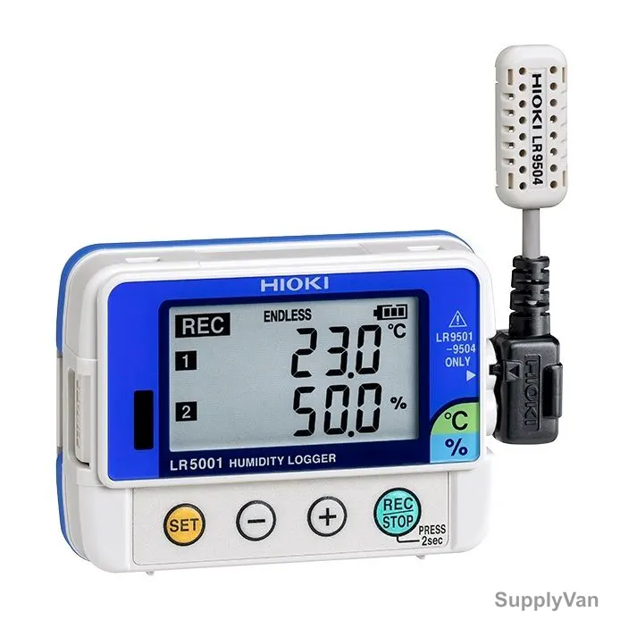 Hioki Humidity Logger, LR5001, -40 to 85 Deg.C