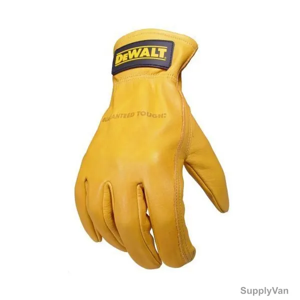 Dewalt Premium Driver Gloves, DPG31L, L, Yellow