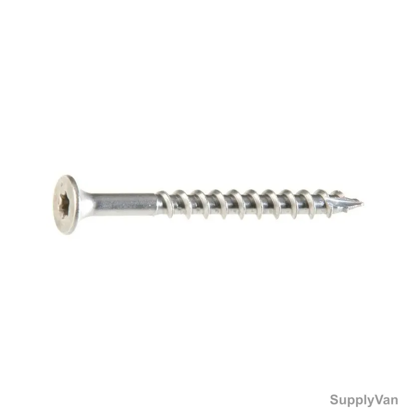 SS Screw, 2x10, Metal, Coarse, PK1000