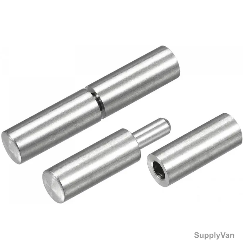 Dorfit Round Hinge, Mild Steel, 12MM Dia, Silver