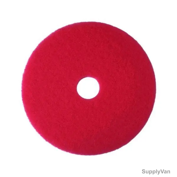 3M Red Buffer Pad, 5100, PK5