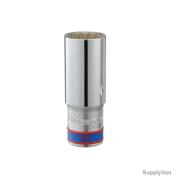 Kingtony Metric Deep Socket, 623041M, 3/4 Inch Drive, 41MM