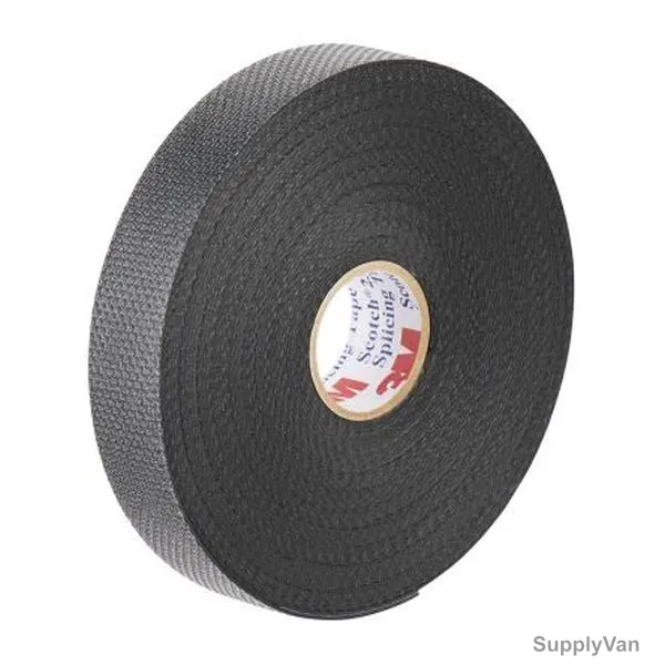 3M Rubber Splicing Tape, Scotch 23, 19MM x 9.1 Mtrs, Black — image 1