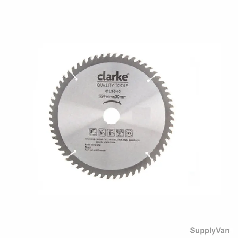 Clarke Circular Saw Blade, CSB7X60CL, 60 Teeth, 7 Inch