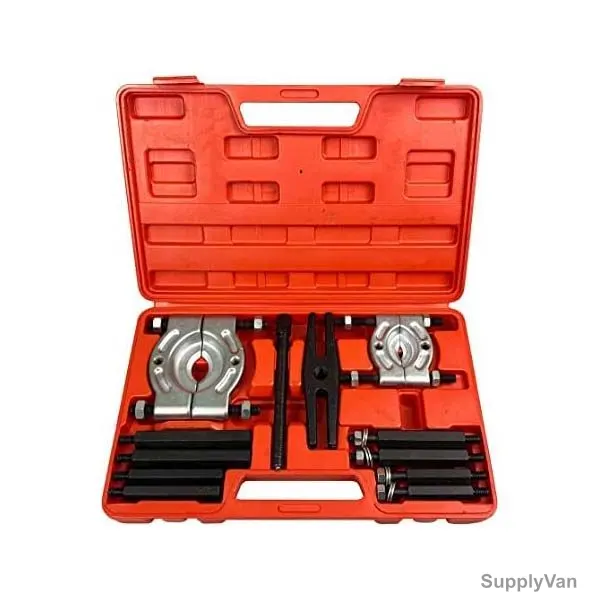Denfos Bearing Puller Set, SR-1175, Carbon Steel, 5 Ton Weight Capacity, 12 Pcs/Set