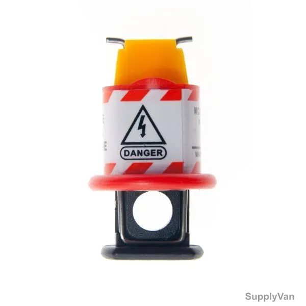 Loto-Lok Circuit Breaker Lockout, CB-PO-CTBL, Pin-Out, Yellow — image 1