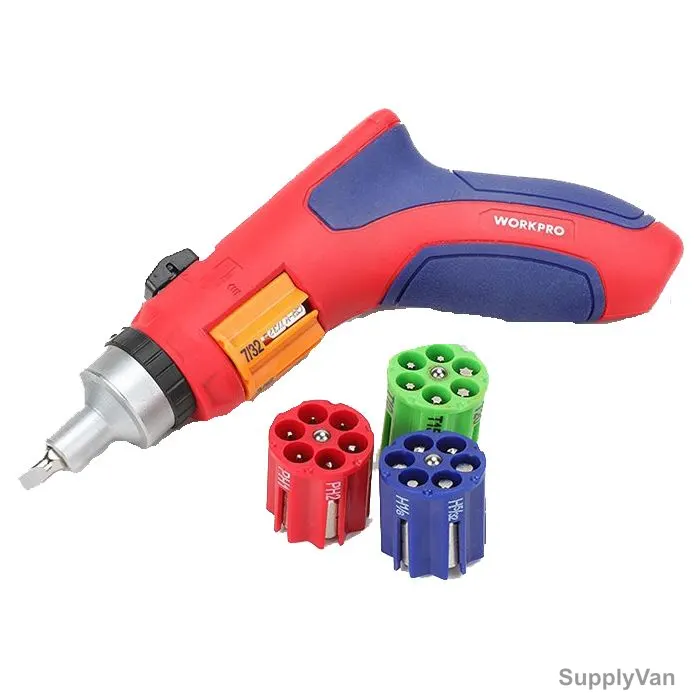 Workpro Pistol Auto Load Ratcheting Screwdriver Set, WP221048, 25 Pcs/Set — image 1
