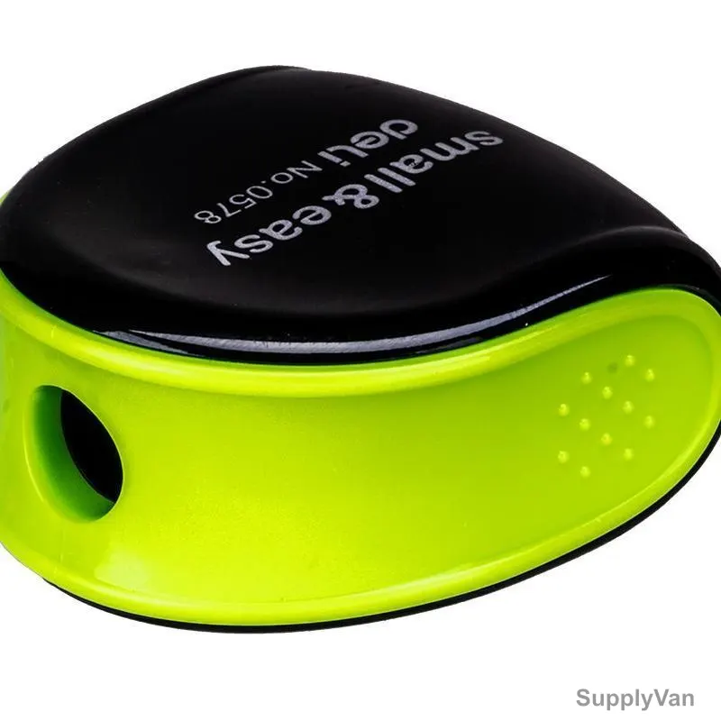 Deli Sharpener With Canister, E0578, 1 Hole, Green