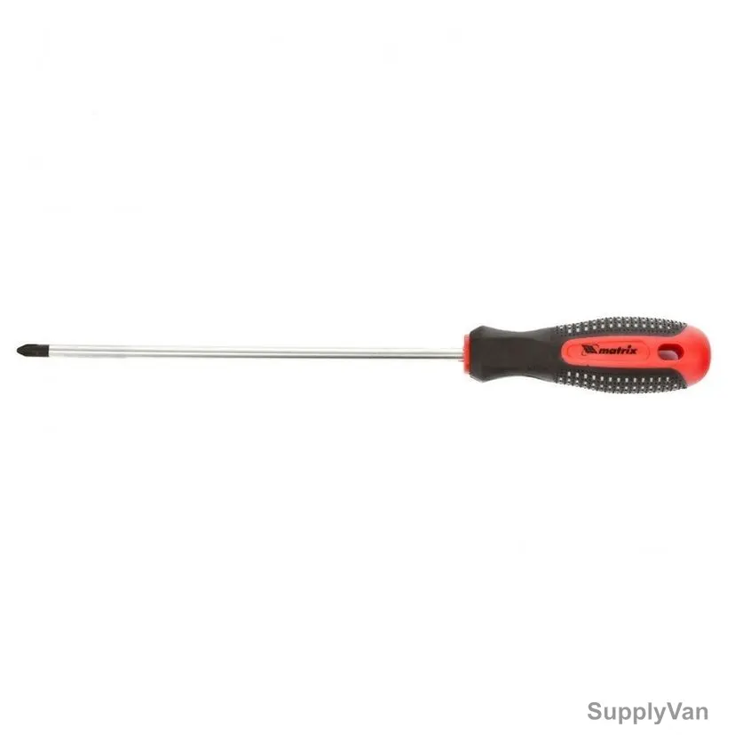 Mtx Fusion Phillips Screwdriver, 114429, PH2 Tip Size x 200MM Blade Length