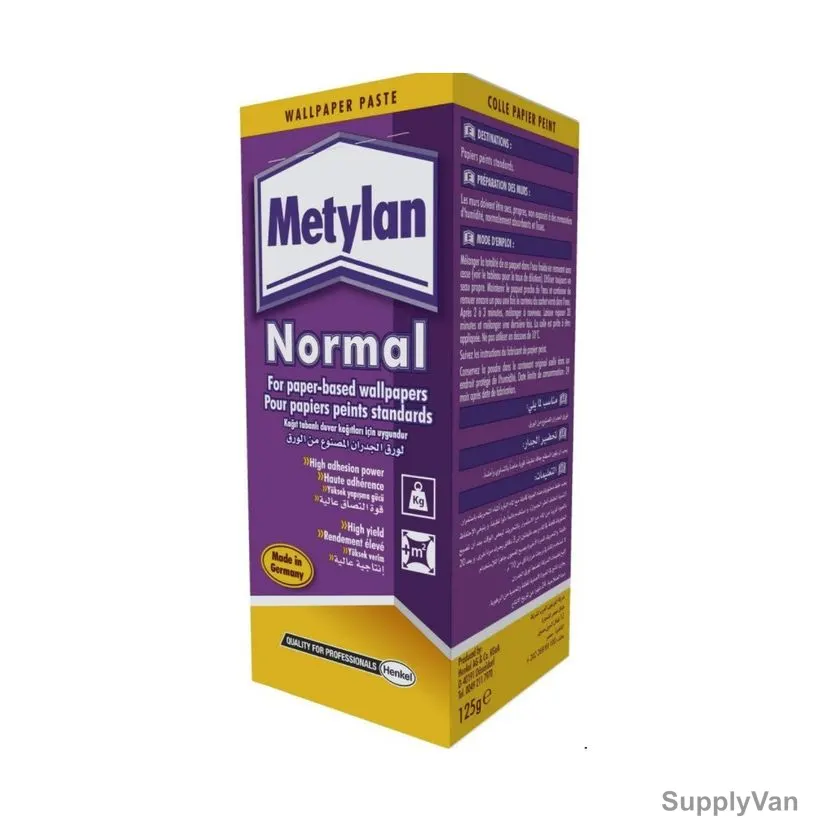 Metylan Normal Wallpaper Paste, 72181, 125GM, 40 Pcs/Pack