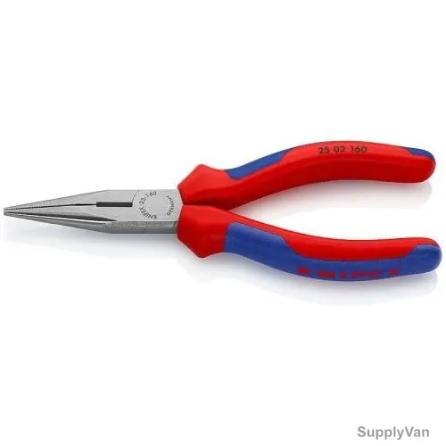 Knipex Chain Nose Side Cutting Plier, 2502160, 160MM