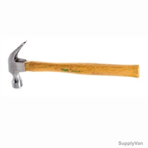 Uken Claw Hammer, UH15016, Ergonomic, Carbon Steel, Wood, 16 oz